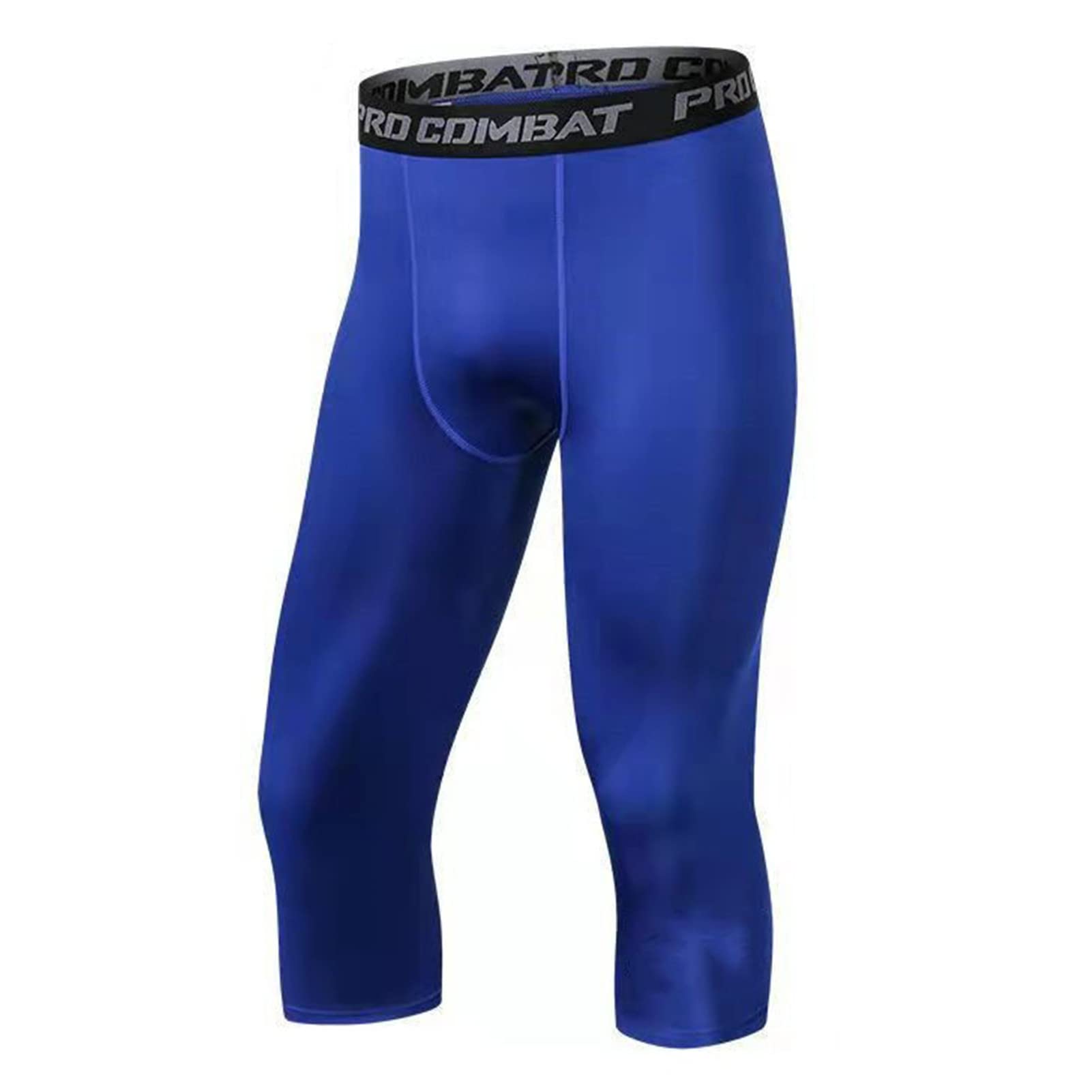 3/4 Legging - Legging De Sport Léger, Legging De Compression pour Homme - Legging 3/4 - Legging Homme - Pantalon De Sport Multi-Voies