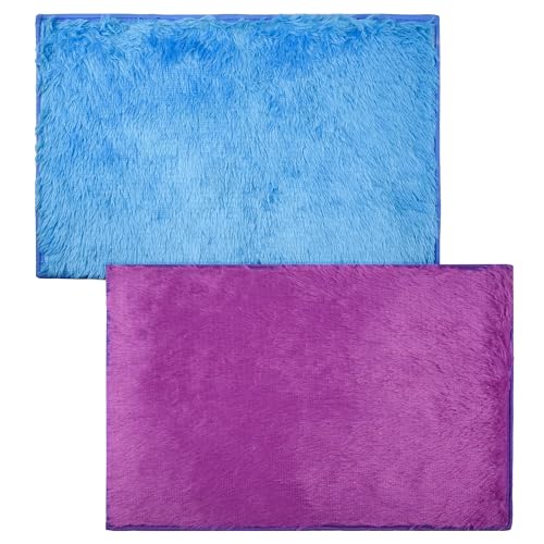 Image of Heart Home Door Mat | Door Entrance Mat | Shaggy Door Mat | Floor Door Mat | Anti-Slip Door Mat | Door Mats for Outdoor & Indoor | Pack of 2 | Multi