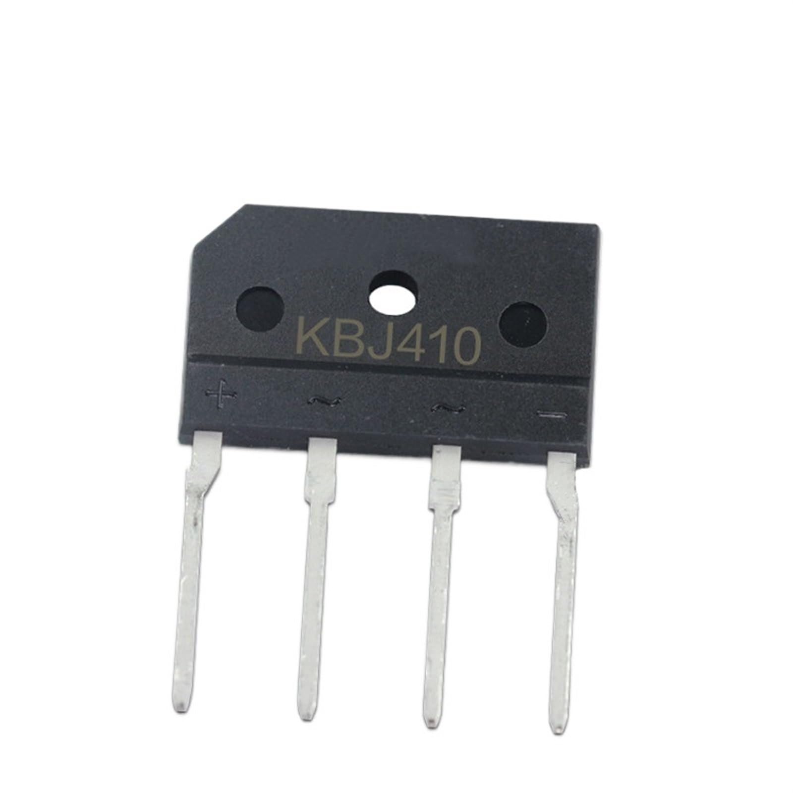 COSZWQDP 20/50/100/200/500Pcs KBJ410 Bridge Rectifier KBJ4M Stack 4A/1000V(500Pcs)