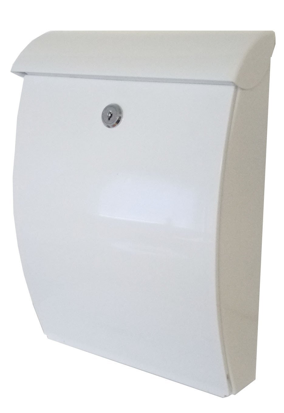 Signs And Numbers White Plastic All Weather Letterbox