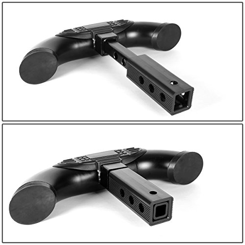 Dnamotoring Hitst-Bk Class Ii/Iii Hitch Step Bar,Black #TOP4