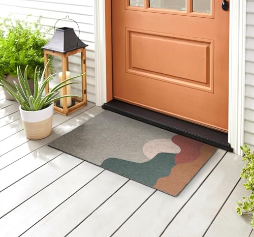 Paillasson extérieur antidérapant Tulup 60x40 cm pour balcon tapis d'entrée résistant