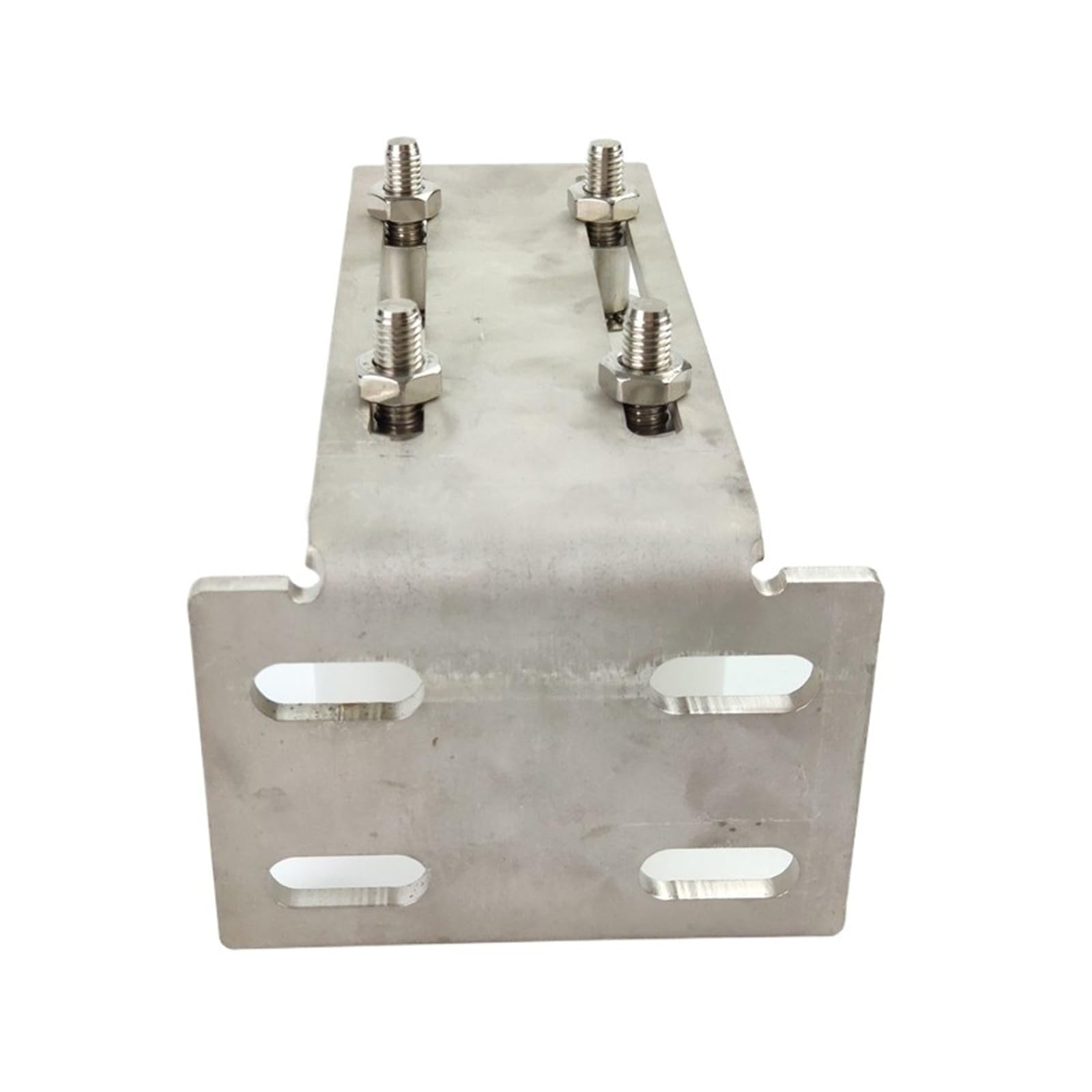 Kit corredizo para puerta de granero, Rodillos de nailon guía superior puerta corrediza material acero inoxidable 304 con soporte