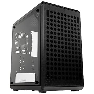 GABINETE COOLER MASTER MASTERBOX Q300L V2 LATERAL VIDRO TEMPERADO - Q300LV2-KGNN-S00