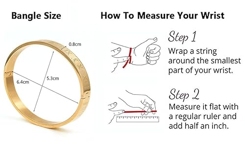 Rintoler 3Pc Stainless Steel Bracelets For Men Gold Roman Numeral Men's Imperial Crown Twisted Cable Bangle Bracelet #TOP5