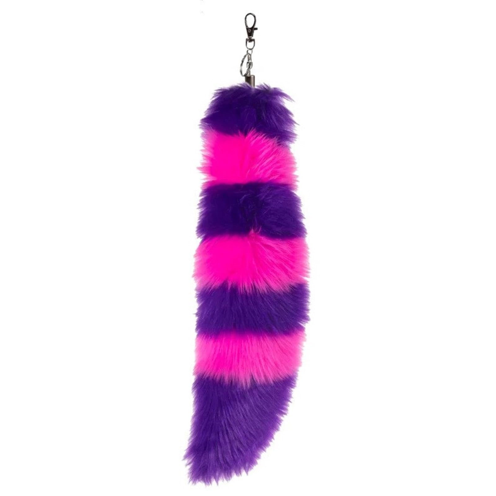 Maxtonser Faux Furs Foxes Tail Keychain Cosplays Toy Handbag Accessorise Bag Keyring Hook Pendant Charm Furs Car Keychain Gifts