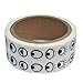 Lependor Black White Eye Stickers Labels -2000 Pcs Per Roll
