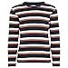 Produktbild NAME IT Jungen Langarmshirt NMMVILLY LS Slim TOP gestreift, Größe:98, Farbe:Dark Sapphire