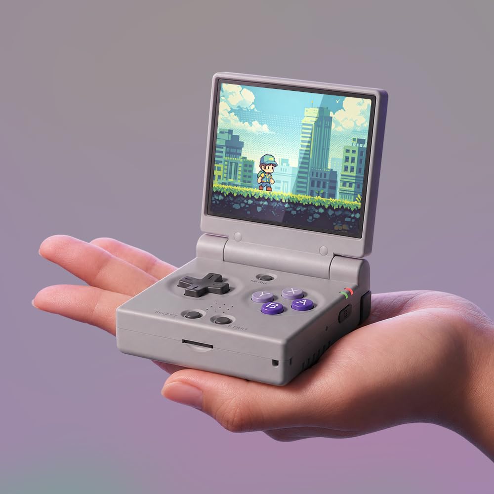 Miyoo Mini Flip Retro Handheld Game Console, 2.8 Inch 750*560 IPS