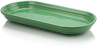 Fiesta® Oblong Serving Platter, 12" – Durable Ceramic, Lead-Free, Dishwasher/Microwave/Oven Safe – Made in USA Dinnerware - Meadow