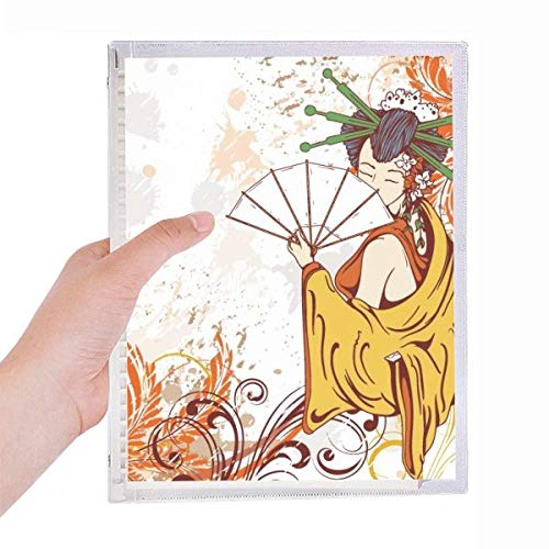Carnet à feuilles en spirale pour organiser vos notes, modèle rechargeable unique