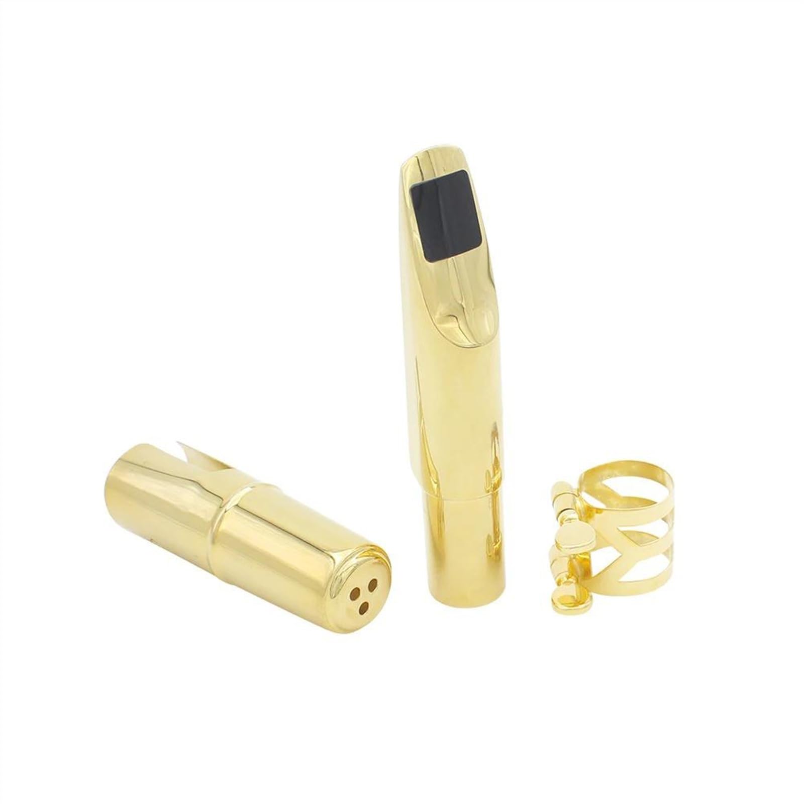 Boquilla De Saxofón Alto, Boquillas De Saxofón, Clip De Ligadura, Piezas De Instrumentos De Viento De Madera Profesionales Práctico Accesorio de Saxofón (Color : 8C)