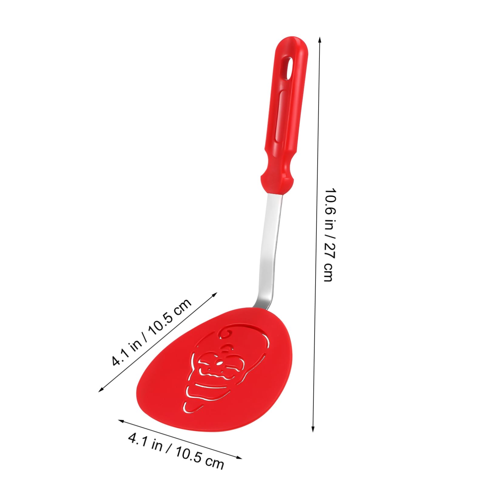 Alipis 9 Pz Delicata spatola Turner Cucina cucine spatola per Decorare Torte Lavorare su ergonomico Accessori per grigliate utensile Wok per Uso Quotidiano Delicata Nylon
