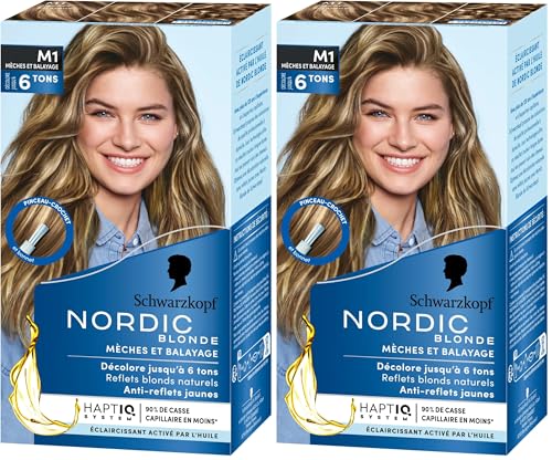 Schwarzkopf Nordic Blonde M1 Mechas Radiantes - Pack de 1 (Paquete de 2)