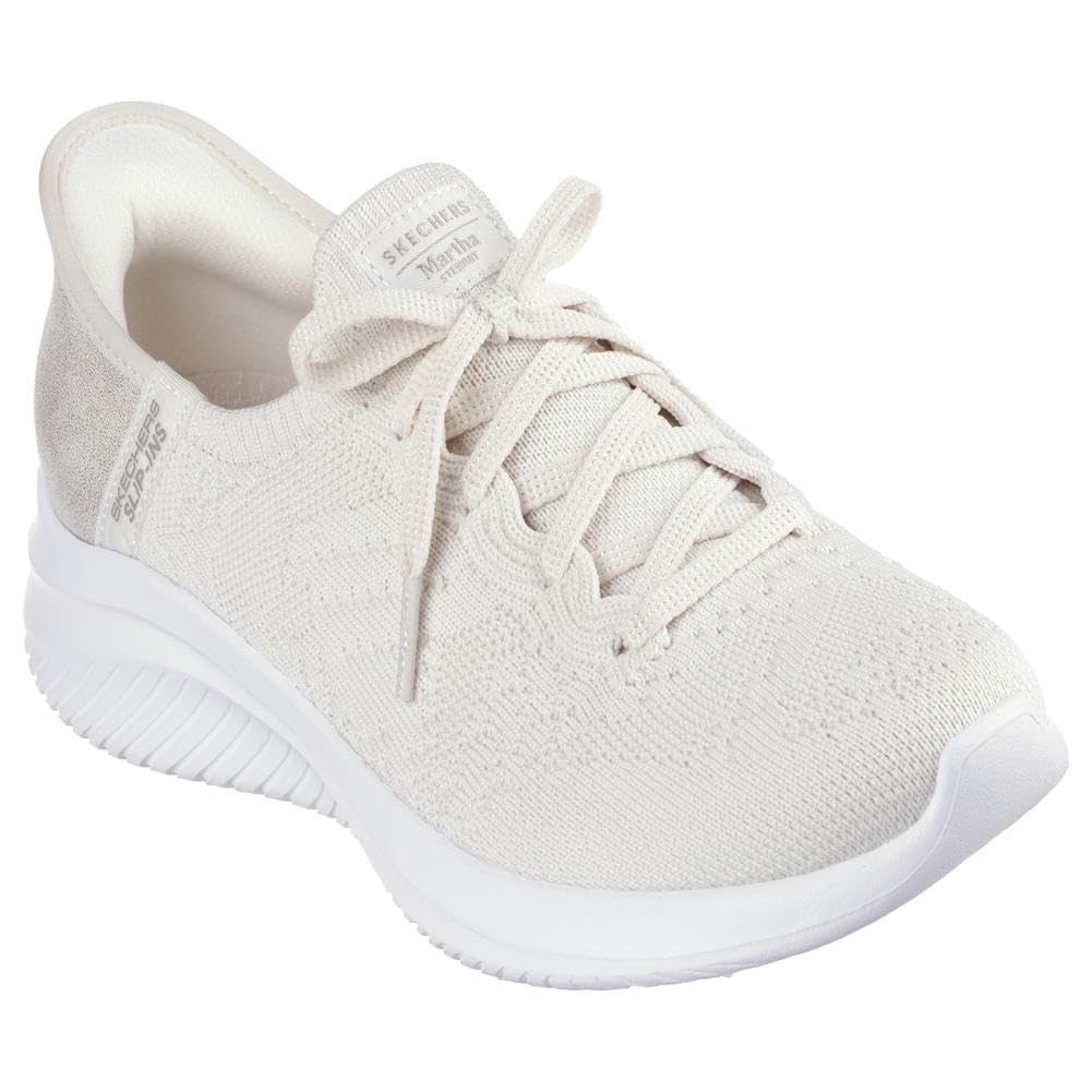 Skechers Women's Reggae - Sew Me - Boho Woven Strappy Slingback Sneakers