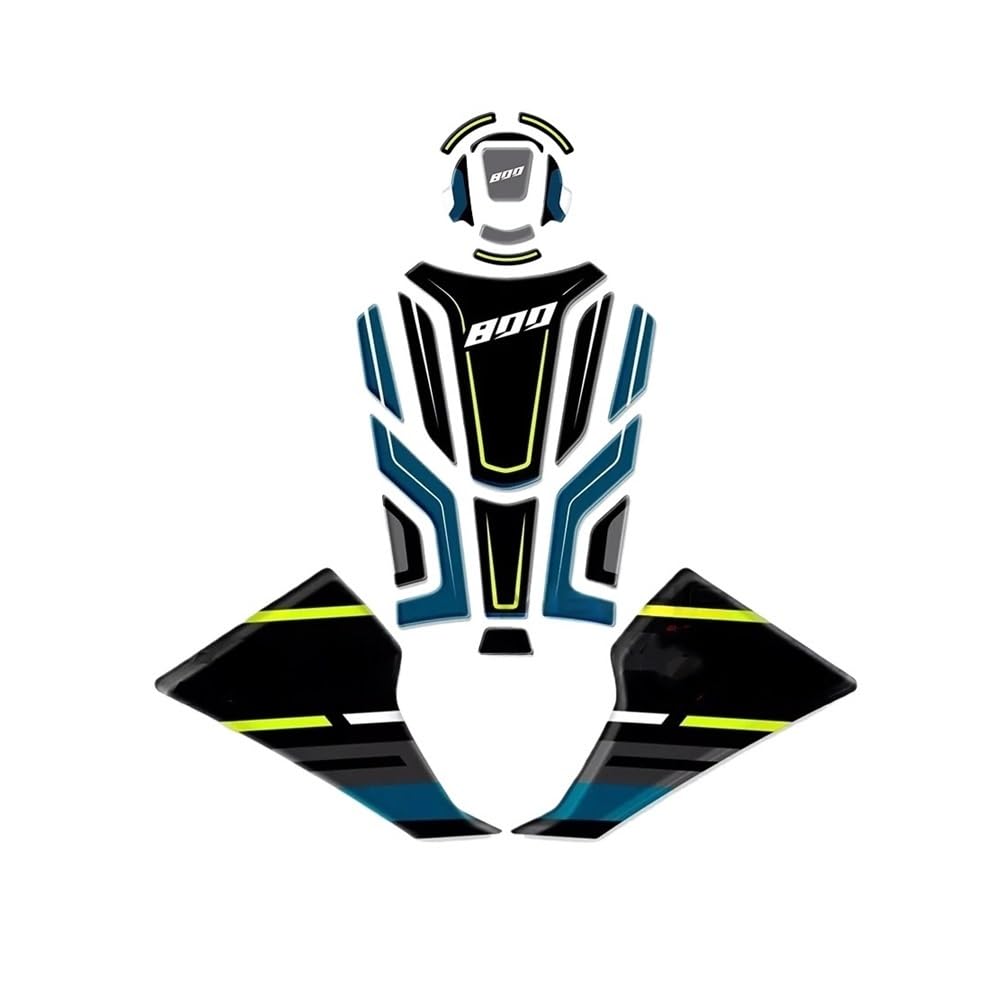 Autocollant réservoir moto pour les longs voyages en 800 MT 2024