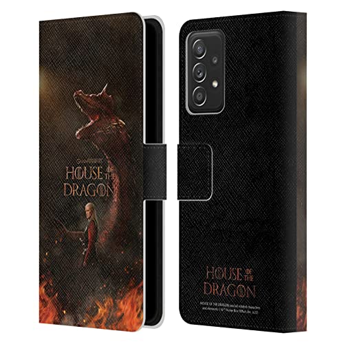 Étui Dragon Galaxy A52 House of The Dragon en cuir portefeuille