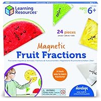 Learning Resources Frutas magnéticas para Aprender Las