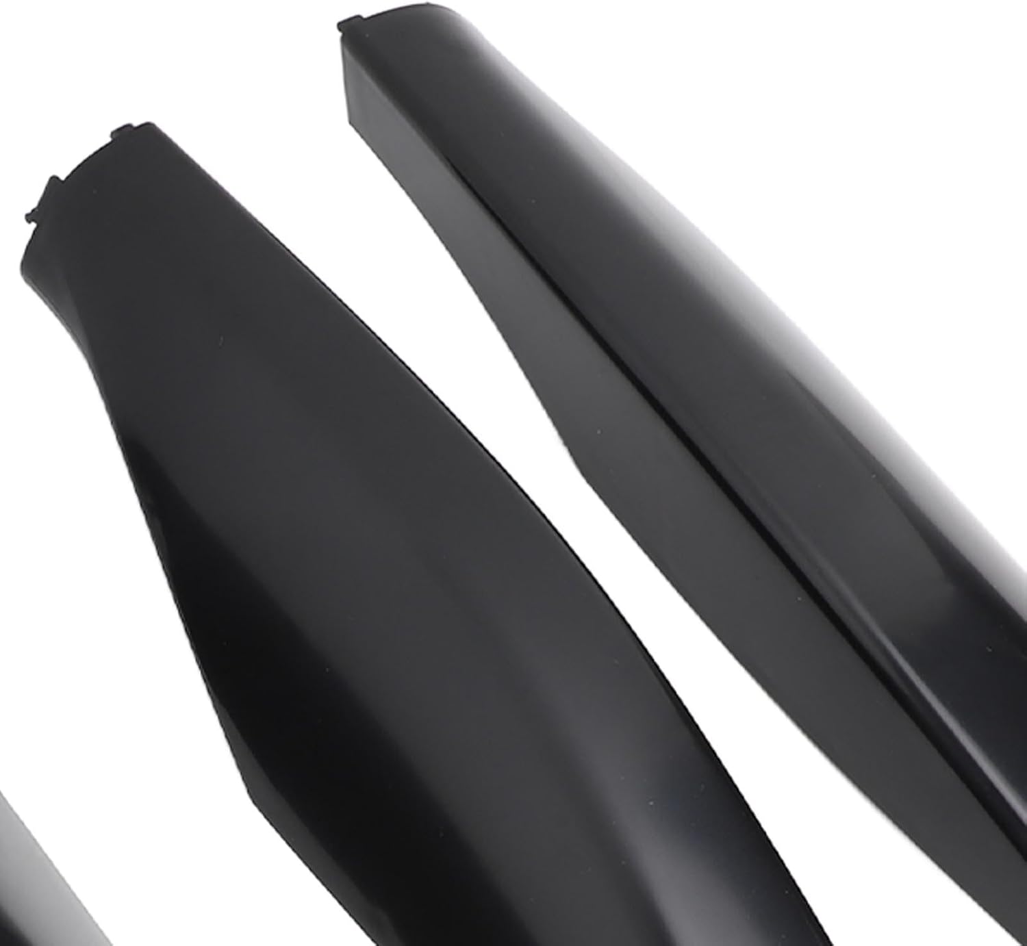 Roof Rail Rack Cover, 4Pcs Exterior Roof Rack Rail End Cover Shell Replacement for Prado FJ120 2002 to 2009, Plastic Roof Rack Rail End, Car Accessories