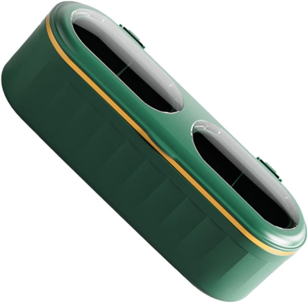Seasoning Container with Spoons, PP Spice Dispenser for Kitchen Countertop