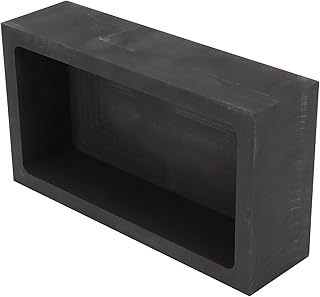 Graphite Mold, Strong Lubrication Performance Graphite Casting Ingot Mold High Purity Smelting for Gold for Brass