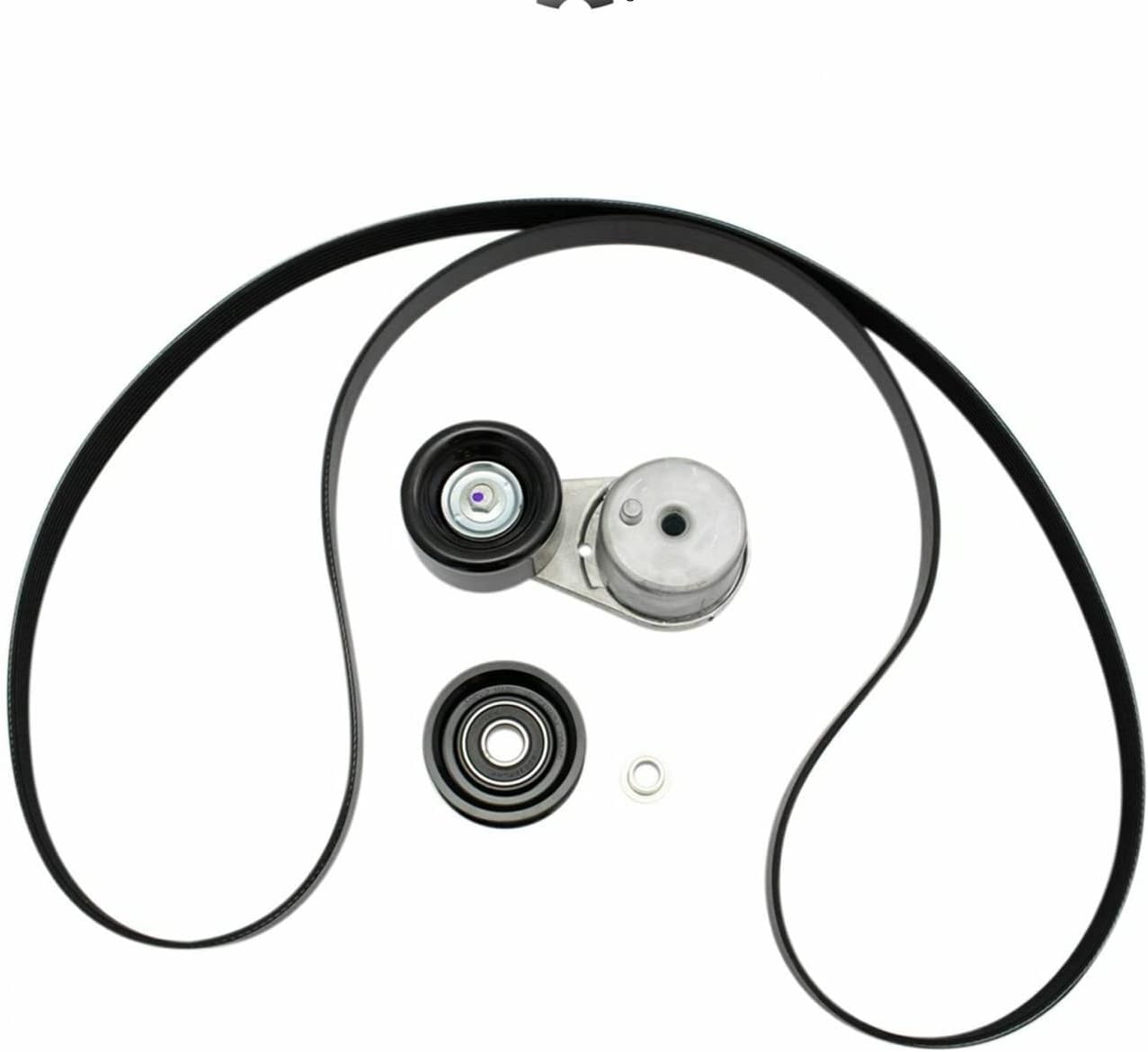 Replacement Serpentine Belt Drive Component Kit for Nissan