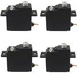 JX Servo PDI-1181MG 18g 3.5KG Digital Servo Metal Gear for WLtoys 144001 WPL RC Car B1/16 B24 C14 C24 Helicopter Airplane (4pcs PDI-1181MG)