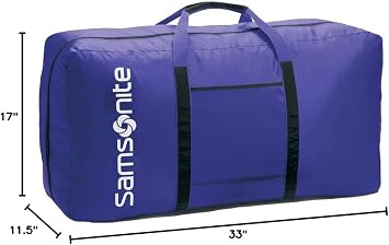 Samsonite Tote-a-ton 33 Inch Duffle Luggage (3-Pack, Purple)