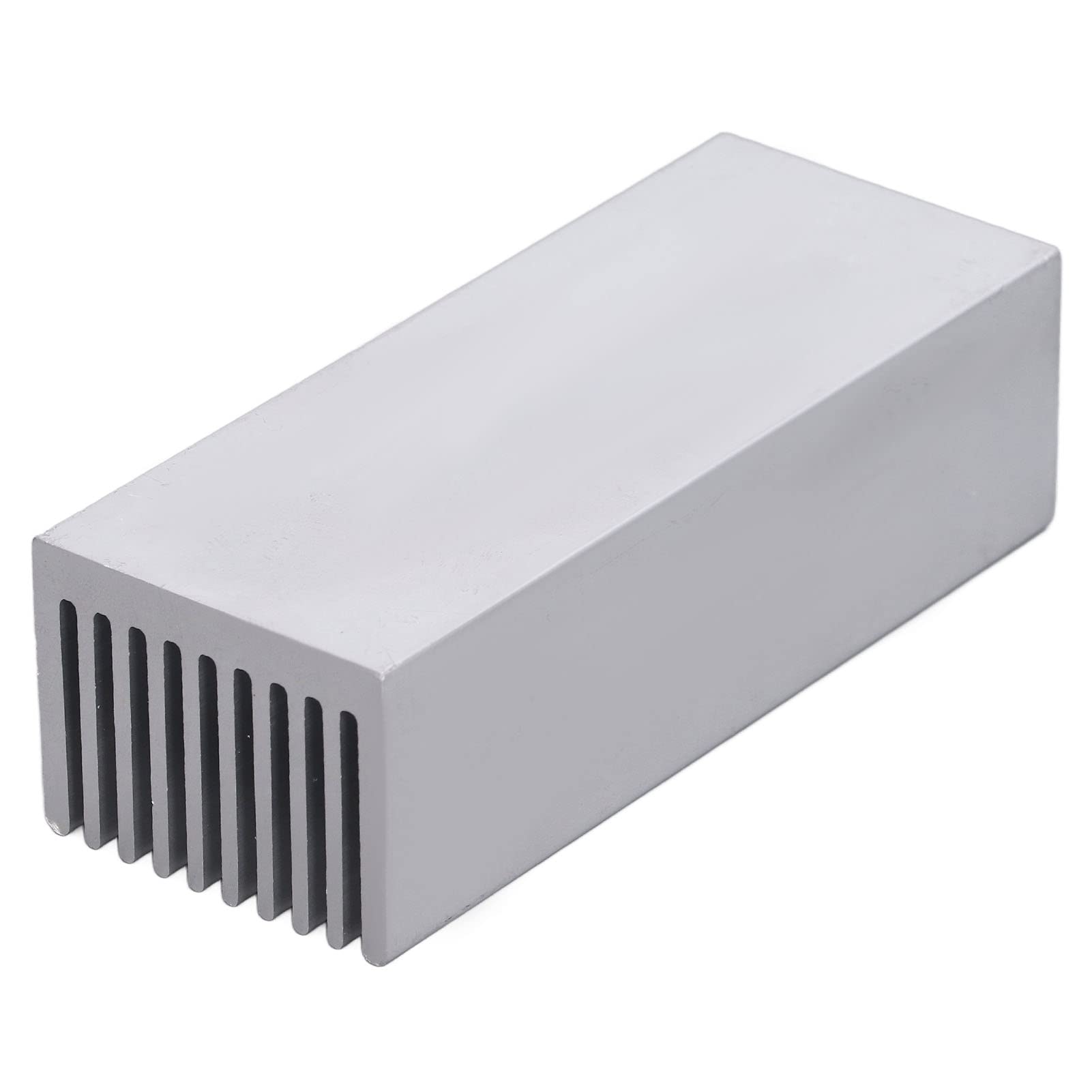 2 Pezzi Dissipatore Di Calore in Alluminio, 100x40x30mm Alta Efficienza Resistente Alla Corrosione Dissipatore Elettronico Radiatore Per Chip Elettronico Per Scheda Di(senza Adesivo)