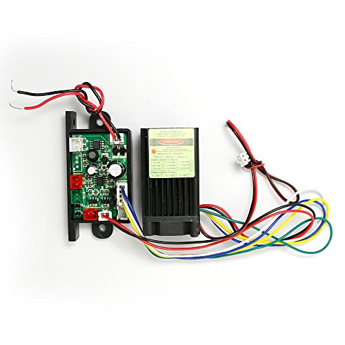 12V Green Diode Lasers 532nm 100mw Laser Module Dot with TTL 0-30KHZ & Fan Cooling - Long Time Working - Thumbnail 2
