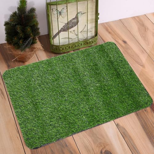 Tapis d'herbe absorbant et lavable en polypropylène pour chiens - 3