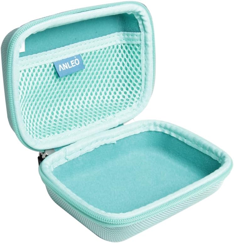Anleo Hard Travel Case for JBL Go 3 / Go 4 Portable Bluetooth Speaker (Teal) - Image 3