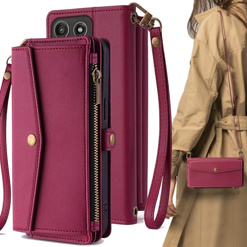 MOTOROLA�p Moto G66j 5G ���g G66Y 5G �P�[�X �蒠�^ �V�����_�[ �ʗp �y Cobeimisr �J�[�h�P�[�X �ꖇ�����z MotoG66j 5G SIM�t���[ MotoG66Y 5G ���C���o�C�� ���g���[�� �J�o�[ �K�p �|