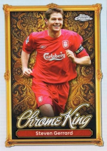 Premier League 2026 Steven Gerrard Chrome Kings Trading Card
