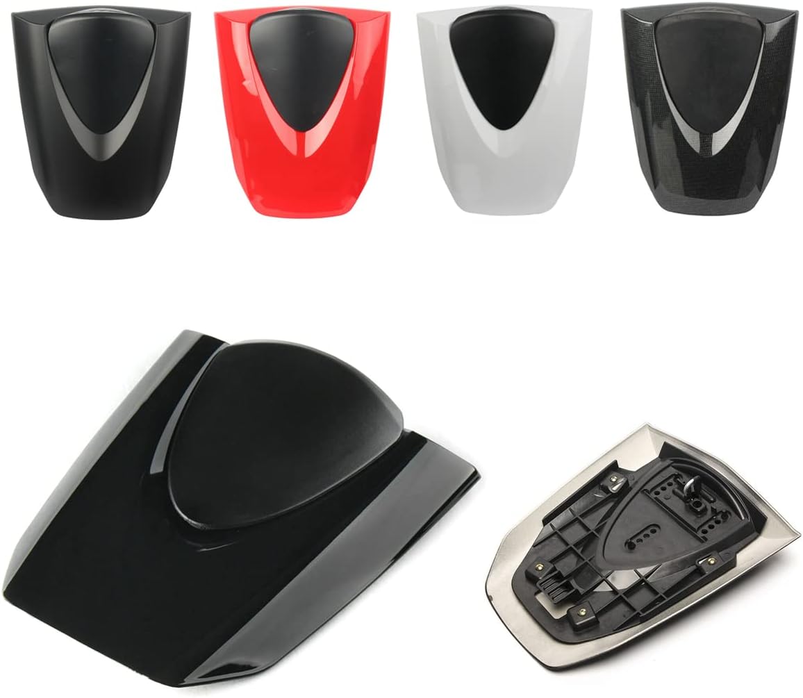 Rear Seat Cowl Cover Fit for Honda 2007-2019 CBR600RR F5 07 08 09 10 11 12 13 14 15 16 17 18 19 Tail Cover - Carbon Fiber Effect