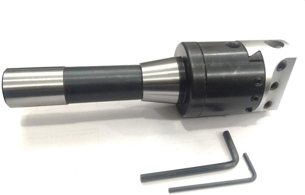 Precision Quality Boring Head 2" Imperial for Milling Machine 1 Div=0.0005" (2" HEAD DIA- R8 (7/16" UNF))