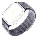 Straps for Apple Watch Band 45mm 46mm 42mm 49mm 44mm for Nike Nylon Sport Loop Bracelet correa iWatch 11 10 9 8 7 6 5 se Ultra 3(Gray Blue,38 40 41 S11(10) 42MM)