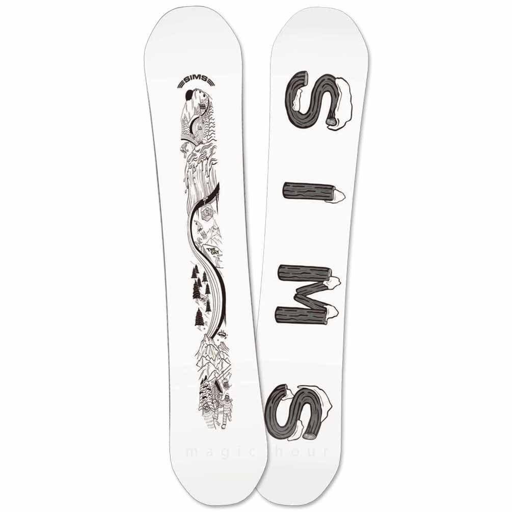 SIMS HUNT 154cm シムス　ハント　スノーボード ダブルキャンバー SIMS HUNT 2019 ダブルキャンバー スノーボード
