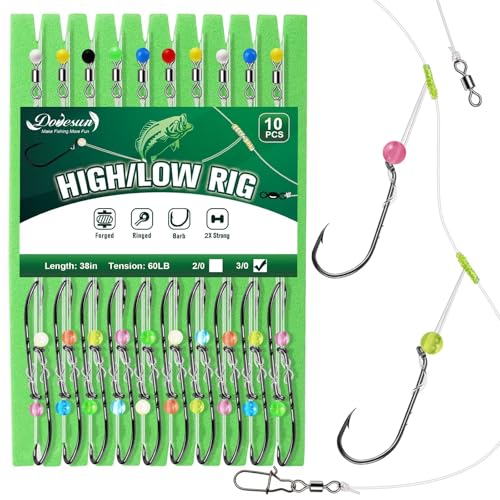 Dovesun Surf Fishing Hi-Low Rigs