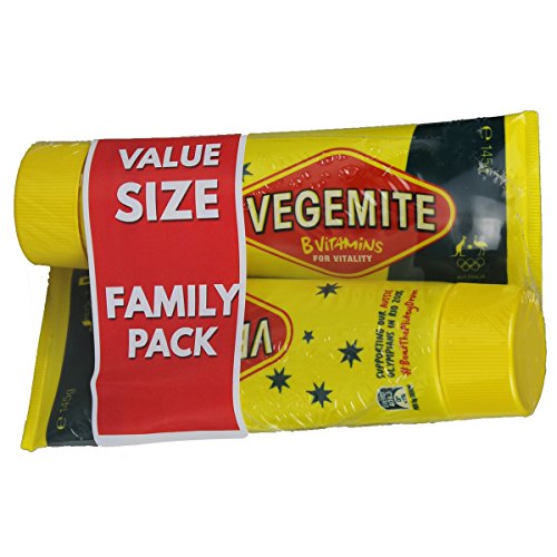 Vegemite Value Pack 2 x 145 gram Tube