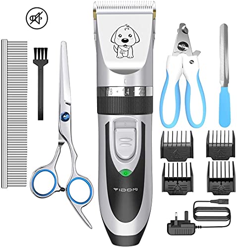 sminiker professional low noise dog clippers