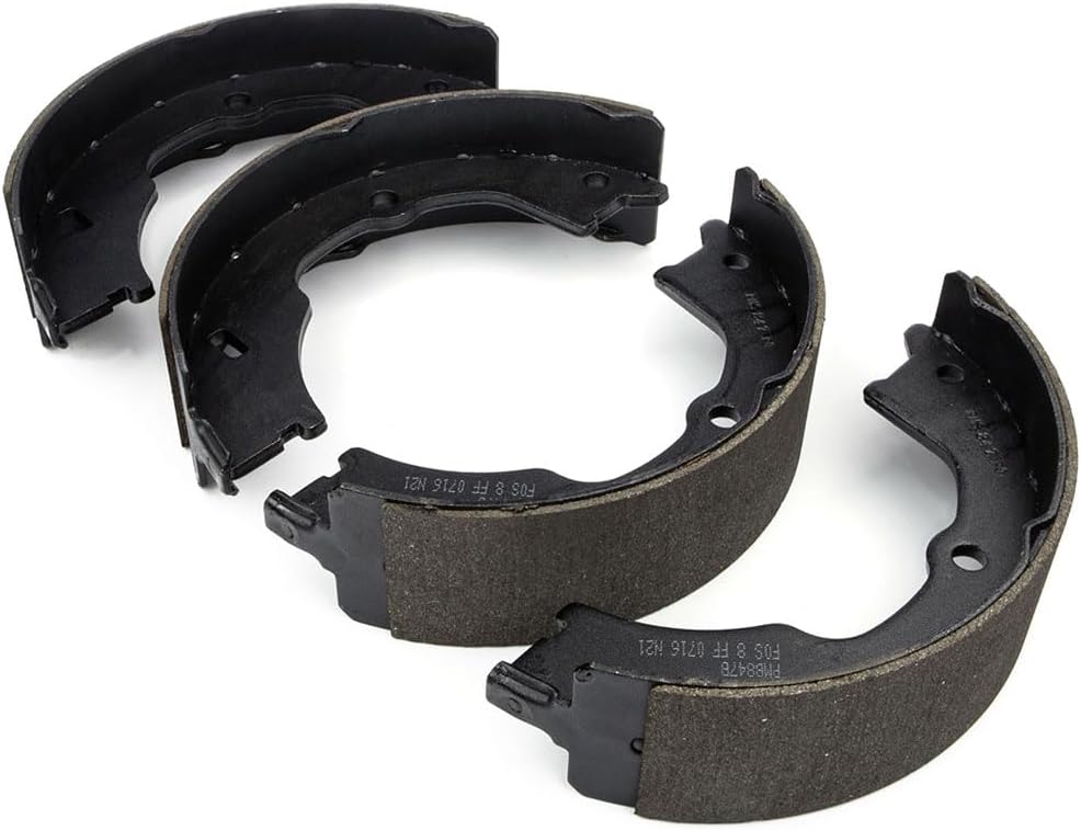 Rear Parking Brake Shoe - Emergency Brake Shoes Replacement for Mercedes-Benz SL550 2009 2010 2011 2012 5.5L V8, for Ford F-250 Super Duty 2017 2018 2019 6.2L V8