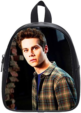 Custom Dylan O'Brien Teen Wolf Small Black Backpack Kid's School Bag Student Shoulder Bag
