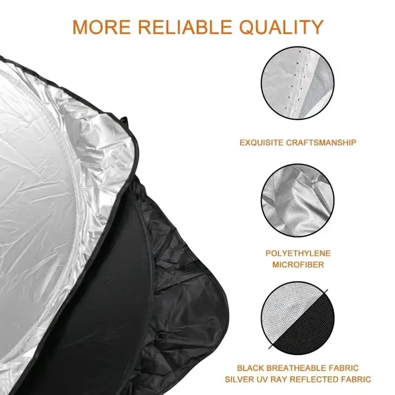 Pare-soleil pour pare-brise adapté pour Audi A4 Avant B9