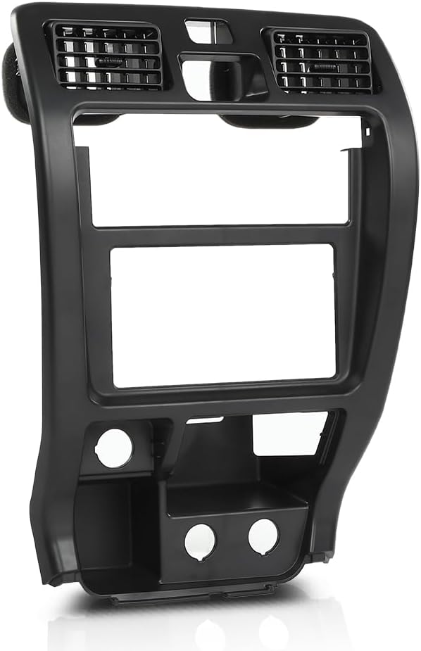 Center Dashboard Radio Climate Control Bezel, Fit Toyota 4Runner 1999 2000 2001 2002, Dash Panel Cover, Black