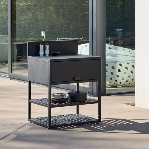 Módulo cocina exterior acero Thira soluciona espacio orden jardin 6