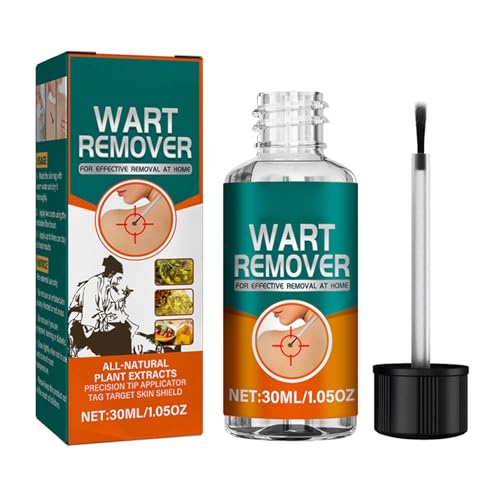 Liquide D'élimination Des Verrues,Liquide Anti Verrues,Sérum Purifiant Pour Les Taches Cutanées,ELimination des Condylomes,Pieds éTiquettes de Peau,Mains,30ML