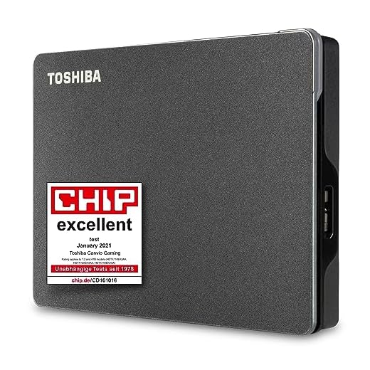 Toshiba 2TB Canvio Gaming - Disco Duro Externo Portátil Compatible con la Mayoría de las Consolas PlayStation, Xbox y PC, Tecnología USB 3.2. Tecnología Gen 1, Negro (HDTX110EK3AA)