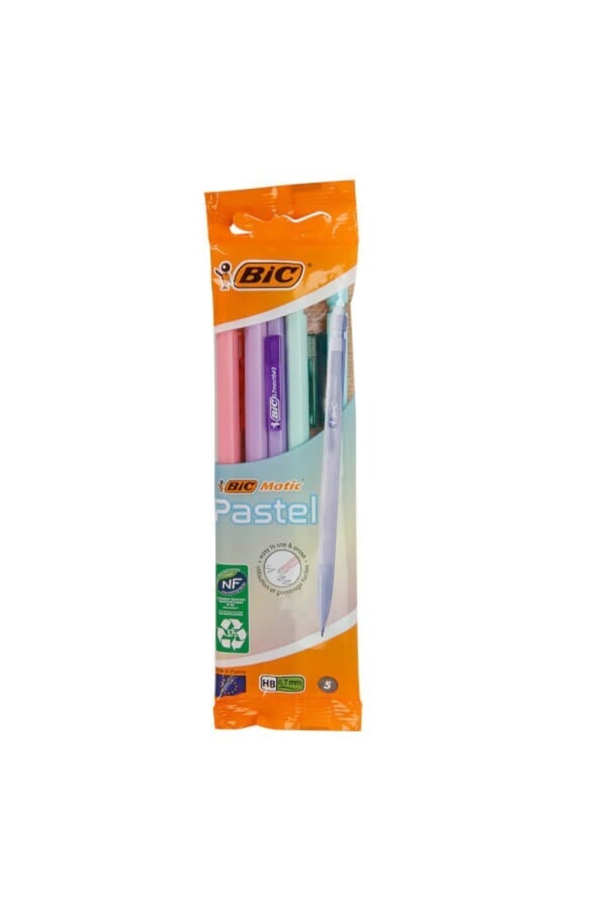 BIC MATIC® Bustina 5 portamine corpo pastello 0,7 HB