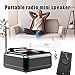MiaoKa Turntable Record Player, Portable Vinyl Record Player, with Built-in Speakers Classic Turntable Vinyl Player, with Speakers